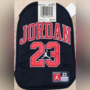 NEW..ONE SIZE JORDAN JERSEY LUNCH BAG